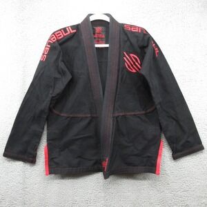 Sanabul Jiu Jit Sui Gui Black Red Size A0 MMA Brazilian